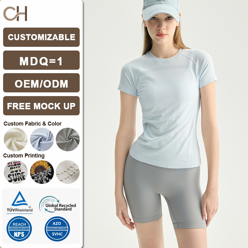 Workout Tops for Women Loose Fit Breathable Activewear Cool Quick Dry Gym Athletic Tee Top Sport Shirt for Women