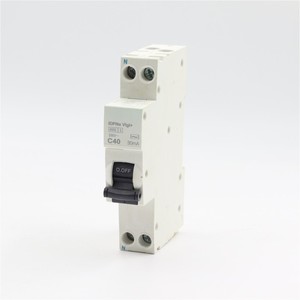 Disjoncteur de protection contre les fuites Why Idpna Vigi+ 1P+N C40 30mA pour contrôle industriel - Product Image 1