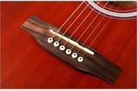 Wholesale Hot Selling Stringed Instruments 41 Inch Spruce Beginner Acoustic Guitar Matte Finished HS-4140 Caravan Music Guitar