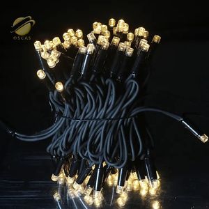 Cadena de luz LED de goma extensible para Navidad, cadena de luz blanca con flash, ideal para fiestas, bodas y vacaciones - Product Image 6
