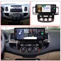 Autoradio Android 14 Penhui pour Toyota Fortuner 2005-2013, 16+512 Go, son cristallin, écran 12,3 pouces 4K, multimédia