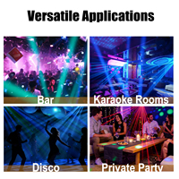 Éclairage de scène sans fil 2.4G DMX512 RGBW avec écran LCD pour projecteurs motorisés, contrôle de l'éclairage pour DJ, clubs, événements, fêtes et concerts