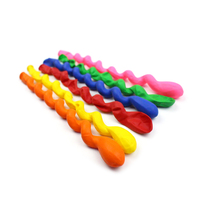 Ballons à visser gonflables multicolores en latex à l'hélium, personnalisés pour Noël, vente en gros directe usine