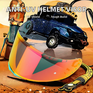 Visière <span class=keywords><strong>de</strong></span> casque intégral anti-UV REVO en PP/plastique, modèles MT V14 /KRE CARBON/BLADE 2/SV/REVENGE 2, pièces <span class=keywords><strong>de</strong></span> protection <span class=keywords><strong>de</strong></span> lentille - Product Image 2