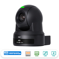 Caméra PTZ 1080P 60FPS avec zoom optique 20X, USB3.0, 3G-SDI, PoE, cadrage automatique, fabricant OEM, vente en gros pour la diffusion en direct