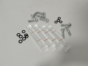 Pièce de rechange YJ-170 pour jauge de niveau d'huile de compresseur d'air, distance entre centres 170 mm - Product Image 1