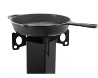 Réchaud de camping portable à bois adapté à la cuisine en plein air Réchaud à fusée de camping