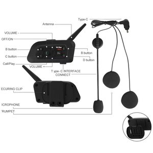Vente directe usine : Casque Bluetooth pour moto avec fonction de commutation 6 personnes et portée de 800 m - Product Image 5