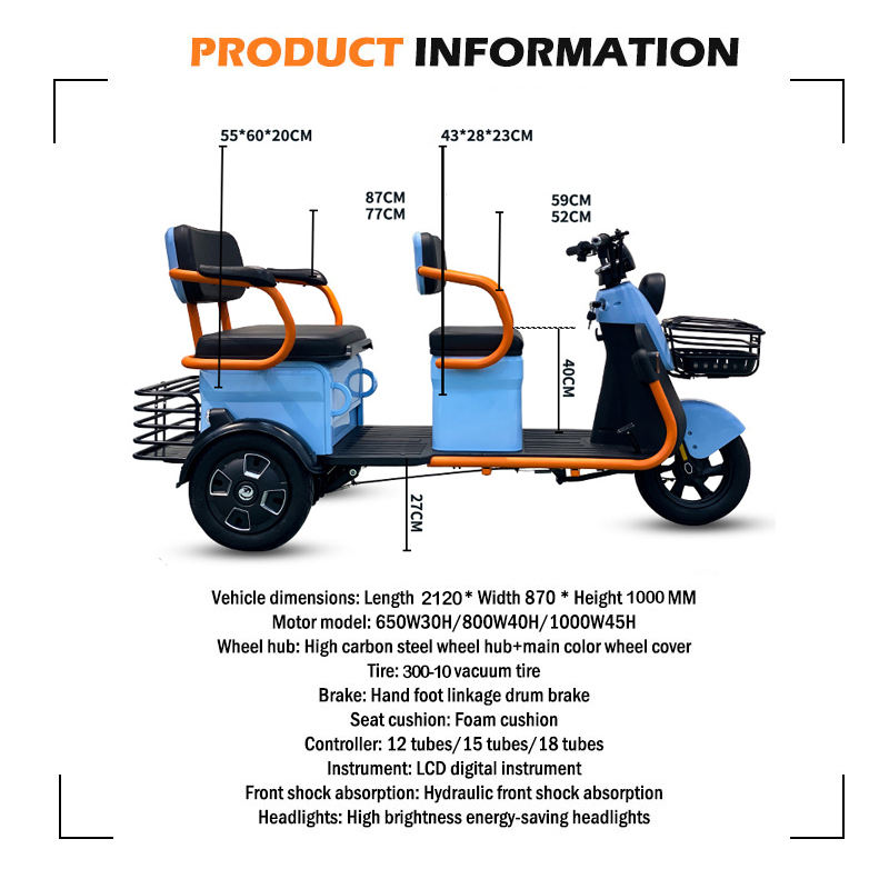 電動バイク三輪車三輪モーター800W3輪電動トライク三輪車価格| Alibaba.com