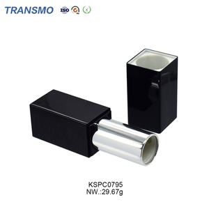 OEM Custom Logo Black Glass Lipstick Tube with Screw Cap Empty <b>Aluminum</b> <b>Containers</b> for Lip Balm Lip Liner Cosmetics - Product Image 6