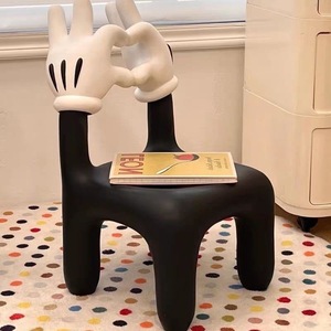 Sgabello Amorevole di Topolino - Sedia per Cameretta, Sedia da Soggiorno, Sedia da Camera da Letto, Seduta, Panca - Product Image 1