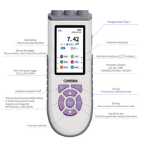 pH-mètre portable -2.000-20.000pH, écran couleur LCD TFT 3,5 pouces, étanche IP57, testeur de qualité de l'eau