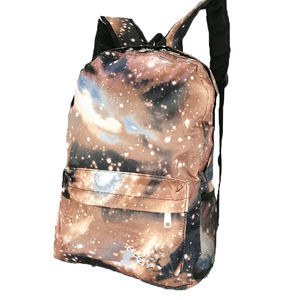 galaxy themed backpack