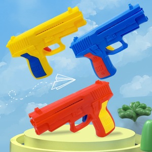 Pistolet jouet à catapulte pour avion, petite taille, lancement manuel, cadeau pour enfants de 4 à 7 ans, unisexe - Product Image 2
