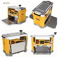 Mesin Ketam & Pencacah Kayu Listrik 13 inci, Tenaga Mesin 2000W, Lebar Pemotongan Maksimum 330mm, Produktivitas Tinggi