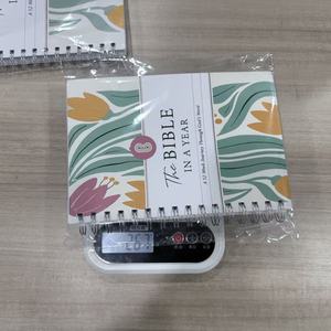 Cuaderno Espiral con Estampado Floral, <span class=keywords><strong>Biblia</strong></span> de Estudio <span class=keywords><strong>para</strong></span> Mujeres, Tema de 52 Semanas, Diario Cristiano, Registro de Oraciones, Regalo Religioso Rosa - Product Image 2