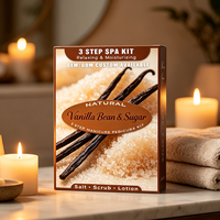 Kit de Pédicure Spa Moussant 3-en-1 Professionnel Qualité Salon, Faible Quantité Minimale de Commande, Soin Détoxifiant des Pieds et de la Peau