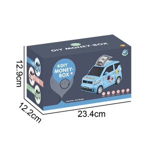 Mini Car Fingerprint Piggy Bank With <b>Music</b> And Slide Function For Kids Money <b>Box</b> - Product Image 5