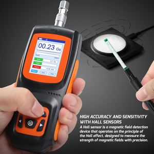 Compteur de champ magnétique multifonctionnel 0 à 2500 mT, capteur Hall haute précision, stockage de 50 données, Gaussmètre portable de haute qualité - Product Image 4