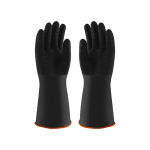 Gants en caoutchouc résistants aux acides et aux rides, gants de travail industriels robustes et résistants aux produits chimiques - Product Image 5