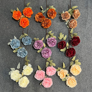 Bất Động Cảm Ứng Mẫu Đơn Lớn Đầu Lụa Chất Lượng Cao Nhân Tạo Duy Nhất Thân Cây Màu Trắng Màu Hồng Hoa Mẫu Đơn Hoa Cho Đám Cưới Đảng Trang Trí - Product Image 3