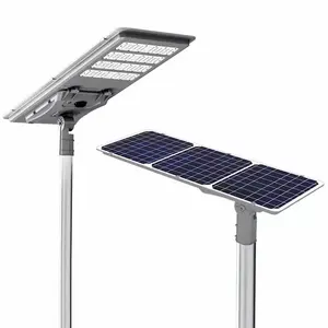 야외 저렴한 가격 셀프 청소 정원 램프 방수 통합 두 하나의 Led 태양 거리 빛 높은 방법 도로