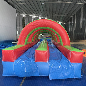 Commercial Grade Kids Water Slide <b>Inflatable</b> Single Lane City for Kid and Adults Commercial <b>House</b> <b>Inflatables</b> Water Slide - Product Image 2