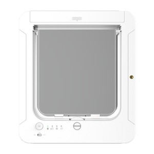 Porte pour animaux de compagnie intelligente en plastique RFID rectangulaire <span class=keywords><strong>avec</strong></span> direction d'accès réglable, porte automatique pour chats et chiens - Product Image 6