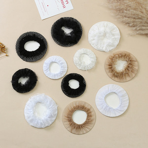 En gros, <span class=keywords><strong>Filet</strong></span> à chignon élastique à bord festonné en maille pour la danse classique, accessoire de danse pour ballerine - Product Image 1