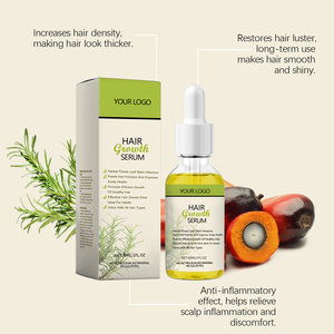 Aceite para el Crecimiento del Cabello <span class=keywords><strong>de</strong></span> Romero y Ricino 100% Natural <span class=keywords><strong>de</strong></span> Marca Privada al por Mayor, Suero Anticaída y Fortalecedor para el Cuidado del Cuero Cabelludo - Product Image 3