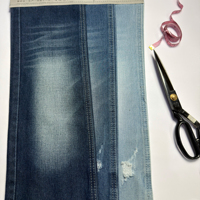 Tissu denim de poids moyen, mélange de viscose, toucher soyeux, 190 cm de large, denim brut pour vêtements printemps-automne