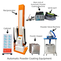 Ligne de revêtement en poudre d'acier automatique, machine de pulvérisation électrostatique, équipement de revêtement alternatif, nouveau
