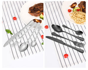 Wholesale 24pcs Gold Stainless Steel Cutlery Set Royal European Spoon Fork and <b>Steak</b> <b>Knife</b> Retro Hollow Design Dinnerware Luxury - Product Image 4