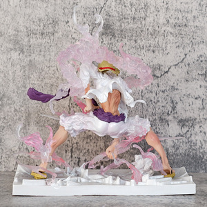 2025 recién llegado figura <span class=keywords><strong>DE</strong></span> ACCIÓN <span class=keywords><strong>DE</strong></span> <span class=keywords><strong>Anime</strong></span> <span class=keywords><strong>de</strong></span> alta calidad One Pieces Monkey D Luffy Nika Gear 5 modelo cambiado <span class=keywords><strong>de</strong></span> <span class=keywords><strong>dos</strong></span> cabezas para coleccionables - Product Image 2