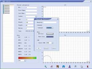 SP10 <span class=keywords><strong>CE</strong></span>-Zertifiziertes Elektronisches Tragbares Espirometer <span class=keywords><strong>Spirometer</strong></span> - Product Image 6