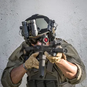 Emersongear War Game Outdoor Black Tactical Combat Helmet With MK Style