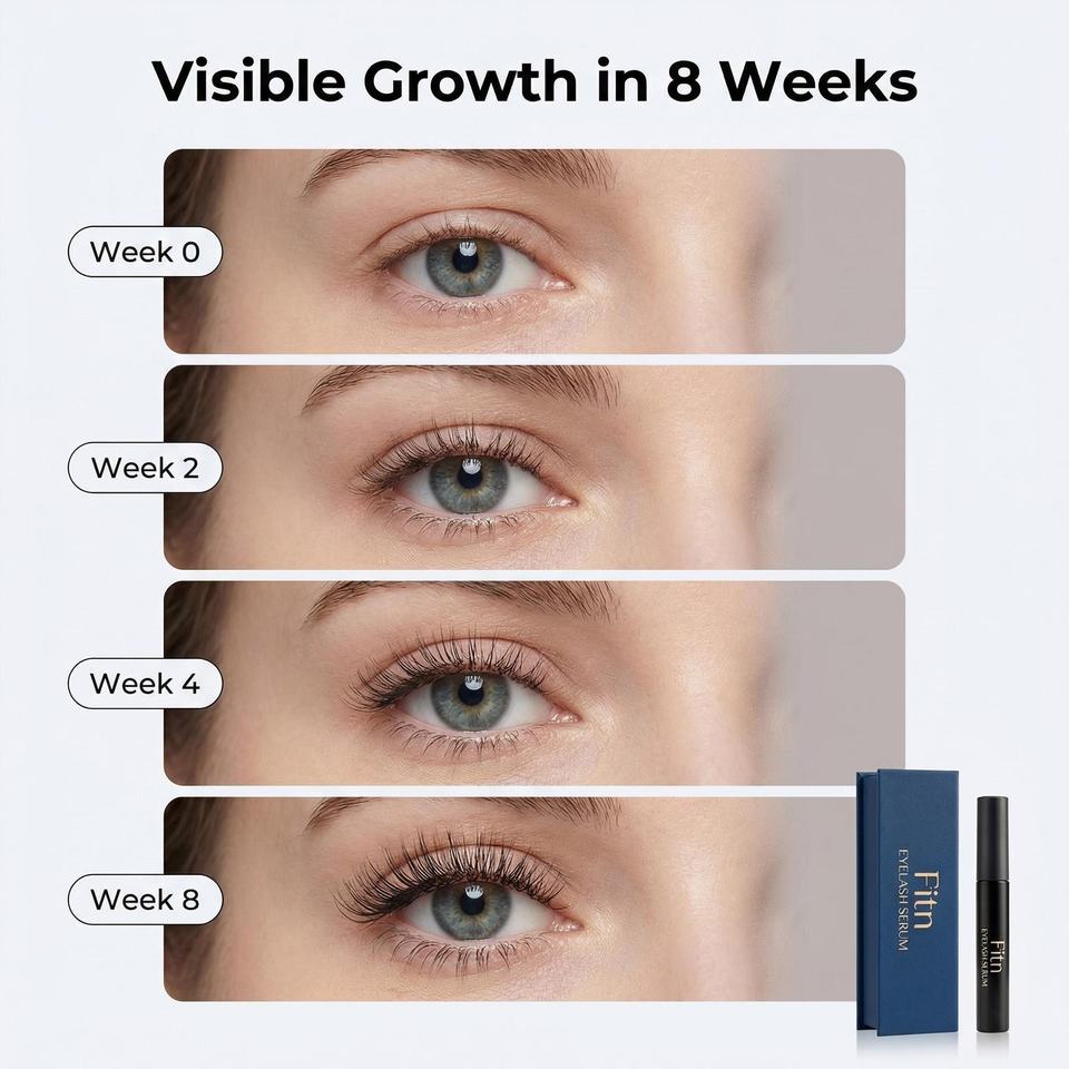 Botanical Eyelash Care Serum Longer Smoother Lashes Lash Serum Vegan ...