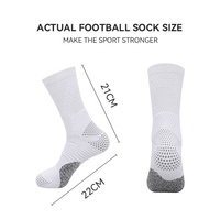Chaussettes de basketball en gros pour hommes, en coton avec semelle en tissu éponge, chaussettes de sport blanches et noires, logo personnalisé