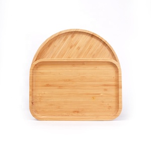 Bamboo Round Plates Cheese Plates Coffee Tea Serving <strong>Tray</strong> Fruit Platters Party Dinner Plates Sour <strong>Candy</strong> <strong>Tray</strong> - Product Image 4