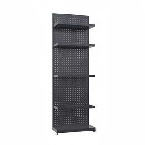 Expositor Personalizado de Metal de una Sola Cara, Estante Multifuncional con Panel Perforado para Accesorios de Teléfono Móvil, Estanterías de Exhibición Premium - Product Image 6