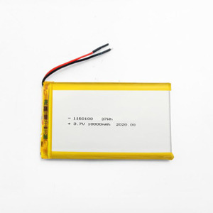 Bateria Lipo de Alta Capacidade 1160100 <span class=keywords><strong>3</strong></span>.7V 10000mAh 37Wh Bateria Recarregável de Íon de Lítio Polímero - Product Image 5