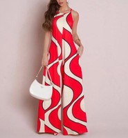 Nouvelle combinaison imprimée tendance pour femmes