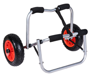 Carrito <span class=keywords><strong>de</strong></span> aluminio LSF para <span class=keywords><strong>kayak</strong></span>, carrito para bote <span class=keywords><strong>de</strong></span> pesca con ruedas resistentes, capacidad para 1 <span class=keywords><strong>kayak</strong></span>, uso <span class=keywords><strong>en</strong></span> exteriores - Product Image 2