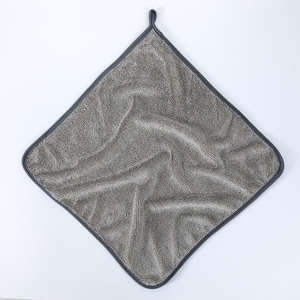 Grande serviette de séchage pour voiture en microfibre à boucles torsadées, écologique, hypoallergénique, séchage rapide, tissu d'entretien automobile avec technique de tricot - Product Image 2