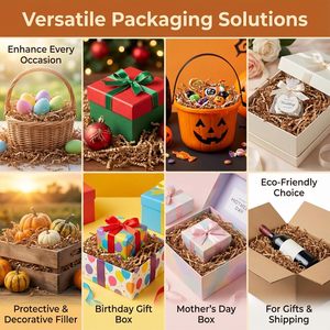 Shredded Paper Filler, Used As Cushioning Material Inside <strong>Gift</strong> <strong>Boxes</strong> for Festivals Such As Christmas and <strong>Easter</strong> - Product Image 6