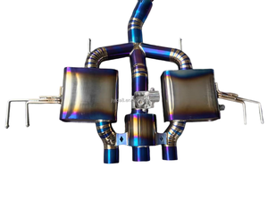 Para <span class=keywords><strong>Honda</strong></span> Civic Type-<span class=keywords><strong>R</strong></span> Fl5 2,0 T Ss304 Válvula de silenciador Catback Centro Sistema de escape de <span class=keywords><strong>triple</strong></span> salida - Product Image 5