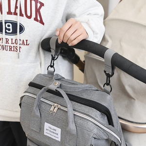 Portátil dobrável bebê cama moda impermeável Oxford Material grande capacidade fralda múmia saco com mamãe mochila - Product Image 5