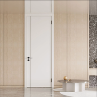 Porte de chambre en acier, simple, insonorisée, pour intérieur, fabrication directe d'usine, spécifications personnalisées