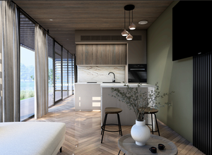 Casa Prefabricada de Lujo Impermeable con Energía Solar de 2 Dormitorios, Baño/Comedor para Escuela, Gimnasio, Campamento, Parque, Supermercado, Contenedor - Product Image 4