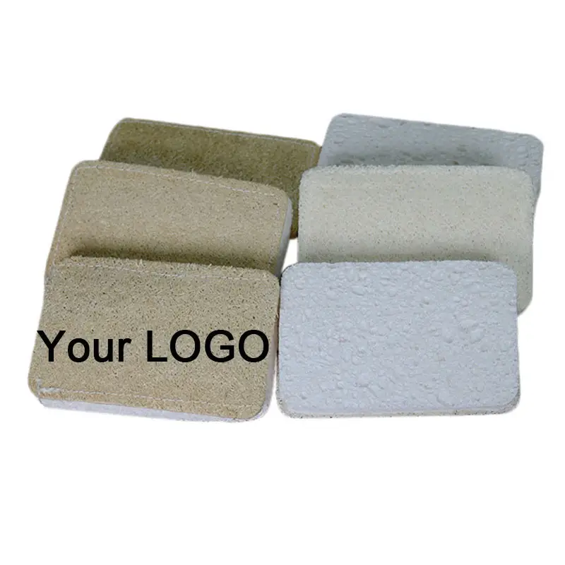 Logotipo personalizado, venda quente de logotipo natural biodegradável, polpa, algodão, loofah, esponja de prato, ferramenta de limpeza de cozinha, esponja de celulose